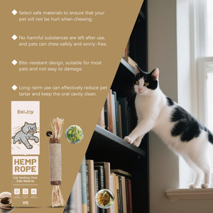 Offre Spéciale : Bâtonnet à Mâcher pour Chiens en Corde de Chanvre – Soin Corporel, Nettoyage des Dents, Jouet Relaxant pour Animaux de Compagnie - Product Image 6