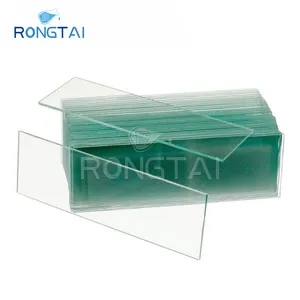 Медицинские расходные материалы RONGTAI, одноразовые Заводские микроскопические слайды для мочи, китайские гистологические слайды для микроскопа человека