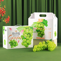 Boîte en carton ondulé recyclé de haute qualité, personnalisable, écologique, avec paillettes, robuste, en papier de raisin, réutilisable, vente en gros
