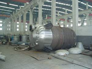 Tanque agitado continuo Reactor de columna de burbujas 500-20000L Automático Nueva caldera de reacción Bomba de recipiente a presión Planta de fabricación - Product Image 4