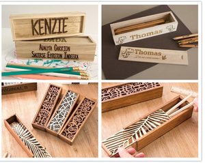 Máquina de Marcado Láser de CO2 DAVI de 35 W para Madera, Bambú, Acrílico, Cuero, Goma y <span class=keywords><strong>Grabado</strong></span> de Lápices con Cinta Transportadora - Product Image 6