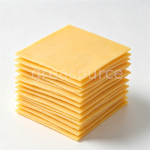 Tranche de fromage cheddar carrée artificielle en PVC, accessoire DIY pour burgers, sandwichs, scènes de petit-déjeuner et artisanat - Product Image 5