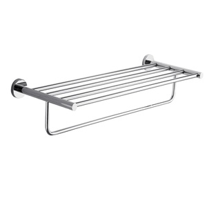 Juego de <span class=keywords><strong>Accesorios</strong></span> de <span class=keywords><strong>Baño</strong></span> Sencillos, Toallero, Estante de Almacenamiento Montado en la Pared <span class=keywords><strong>Sin</strong></span> Perforaciones - Product Image 1