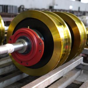 Cast Iron <strong>Wheels</strong> <strong>for</strong> Bridge Crane <strong>Wheel</strong> <strong>Trolley</strong> <strong>Wheel</strong> with Bearing Block - Product Image 3