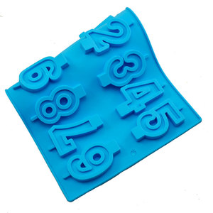 Chữ Số Ả Rập <span class=keywords><strong>Lollipop</strong></span> Silicone Khuôn Cho Chịu Nhiệt & Xà Phòng Có Thể Ice Cream Cube Khuôn Mẫu - Product Image 4