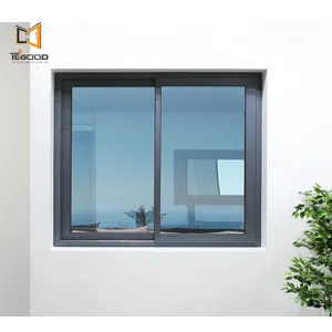 Factory price German Hardware Customized PVC Waterproof Sliding Window for Bathroom