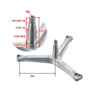 Pièce de rechange pour <span class=keywords><strong>lave</strong></span>-<span class=keywords><strong>linge</strong></span> : Nouvelle araignée d'axe de tambour WSJA-8017-B – <span class=keywords><strong>Prix</strong></span> usine, réduction pour hôtels - Product Image 6