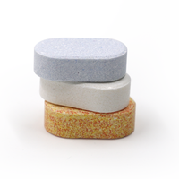 Comprimés effervescents de savon à main mousseux Portable pour lavage à la main propre dans un sac en Kraft
