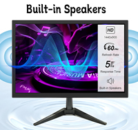 Cheapest Lcd 19 Inch Monitor Build-in Speakers Computer Desktop Wide Screen 1440x900 Display Monitor for Home Office
