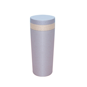 Double Walled Insulated <b>Cup</b> <b>Plastic</b> Travel Mug With Rope Portable Reusable Heat Insulating <b>Cup</b> For Outdoor Use - Product Image 3