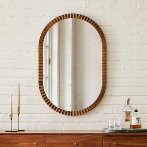 Espejo <span class=keywords><strong>de</strong></span> Pared <span class=keywords><strong>de</strong></span> <span class=keywords><strong>Madera</strong></span> Acanalada Contemporáneo SWT 2026 - Product Image 4