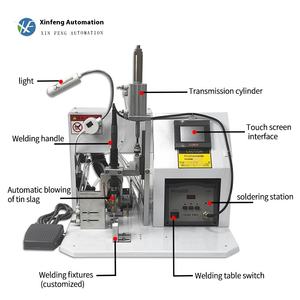 Automatische PCB-Platine Plug-In-Draht löt maschine Halbautomat ische Zinnlöt anlage 220V Spannung - Product Image 4