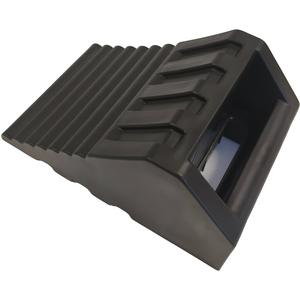 Hotsales HDPE Support En Acier WheelChock En Plastique Camion Remorque De Voiture <span class=keywords><strong>Cale</strong></span> De Roue Stopper avec Support En Métal - Product Image 3