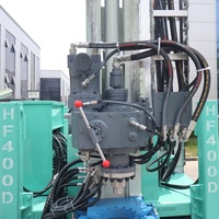 Plataforma de Perforación Hidráulica Portátil HF400D, Equipo de Perforación de Pozos de Agua por Percusión, Nueva Condición, Componentes de Motor en Venta