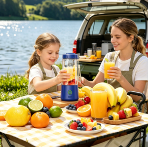 Licuadora Portátil de Fábrica con Función para Triturar Hielo, Vaso Exprimidor Recargable de 400ml para Picnic al Aire Libre y Uso Diario en la Cocina - Product Image 2