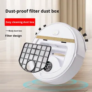 หุ่นยนต์<span class=keywords><strong>ดูด</strong></span><span class=keywords><strong>ฝุ่น</strong></span>อัจฉริยะ 3-in-1 สำหรับใช้ในบ้าน ชาร์จไฟได้ <span class=keywords><strong>ดูด</strong></span><span class=keywords><strong>ฝุ่น</strong></span> กวาด และถูพื้น ทำความสะอาดพื้นอัตโนมัติ - Product Image 5