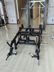 Equipo de gimnasio de fuerza cargada con placa de acero comercial GluteBuilder <span class=keywords><strong>Deadlift</strong></span> Trainer con función para entrenamiento de pecho y espalda - Product Image 4