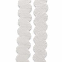 Bande élastique en nylon de 2 cm pour vêtements, ruban picot extensible pour la couture DIY de textiles de maison