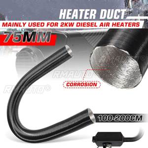 Tuyau de ventilation 75 mm 200 cm en feuille d'aluminium pour chauffage de stationnement Webasto Dometic Air Diesel - Product Image 1