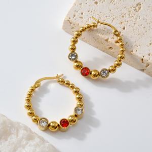 Boucles d'oreilles carrées vintage plaquées or, ambre gris, résine transparente, boucles d'oreilles en acrylique massif, grandes boucles d'oreilles pour femmes - Product Image 2