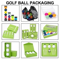 Balle de golf en PU/uréthane de qualité tournoi, logo personnalisé, 2-4 couches, compression réglable, vente en gros OEM en vrac