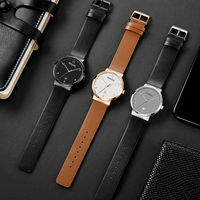 Montre de luxe pour homme à quartz, verre saphir synthétique, bracelet en acier 316L, boîtier en acier inoxydable, étanche 100m, bracelet de 22mm