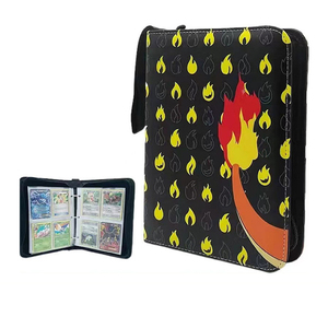 Album Portacarte <span class=keywords><strong>da</strong></span> <span class=keywords><strong>Collezione</strong></span> a 3 Anelli con 4 Tasche per Carte <span class=keywords><strong>da</strong></span> Baseball, Raccoglitore per 400 Carte Collezionabili, Mini Album in Ecopelle - Product Image 1