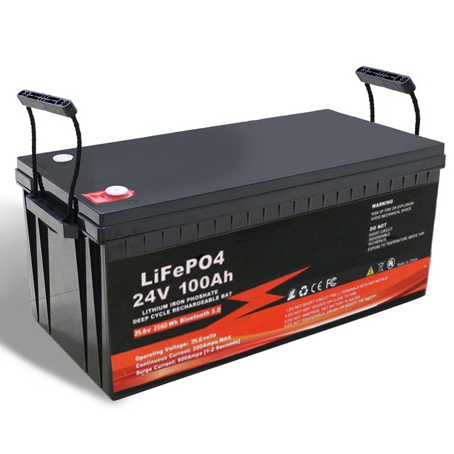 In Stock 24v 12v 100ah 200ah 230ah 300ah Lifepo4 Battery Pack Solar Energy Storage Lfp Battery for Camper RV