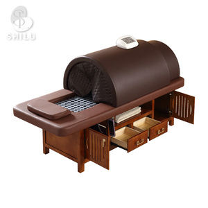 Lit de sauna en graphène OEM/ODM, moxibustion, lumière rouge photonique, cuir PU, chauffage électrique, salon, hôtels, gymnases, entrepôts, extérieur - Product Image 3