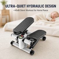 YUNPAO Nouveau Stepper Électrique Portable en Acier pour la Maison, Équipement de Fitness Cardio Écologique