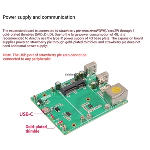 Scheda di Espansione Mini PCIe per <span class=keywords><strong>Raspberry</strong></span> <span class=keywords><strong>Pi</strong></span> Zero, Router Gateway 4G LTE, <span class=keywords><strong>GPS</strong></span> EC20, Kit di Sviluppo per Computer a Scheda Singola Linux 64-Bit - Product Image 4