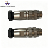 Conector Compatible 500-0036-578 para Impresora de Inyección de Tinta Continua, DIN 3 Cond para Impresora CIJ