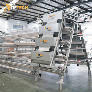 UN Tipo di Batteria Automatico Gabbia del Pollame Sistema per strato di uovo polli - Product Image 1
