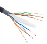 Kabel Jaringan Cat6 Fleksibel 4m 5m 10m Desain Pipih 10Gbps 250MHz untuk Laptop Modem Router Rumah Kantor AS UE