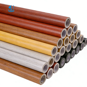 Membrana in PVC LITUO, Pellicola Decorativa in Cloruro <span class=keywords><strong>di</strong></span> Polivinile per Pareti, Effetto <span class=keywords><strong>Legno</strong></span> - Product Image 1