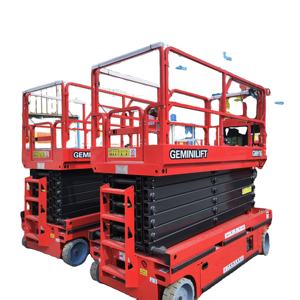 Cissor 16 GMH 16M Rojo Capacidad estable Elevador de tijera Precio de fábrica Eléctrico Mnalifter Móvil Fácil control GMH Manlift People Lift - Product Image 1