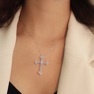 Collana con Ciondolo a Forma di Nuvola Ruyi per Donne, Gioiello Elegante e Scintillante alla Moda - Product Image 4