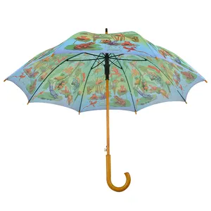 En iyi fiyat araba kamışı otomatik düz yansıtıcı koruma künt kadınlar yüksek kalite büyük şemsiye