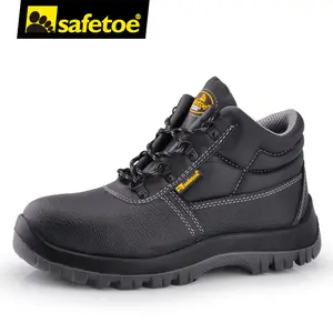 SAFETOE Industrial Waterproof Protective Non Slip Steel Toe Safety Shoes for Worker