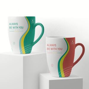 Promotional Advertising Popular Customized Colorful Sublimation Ceramic Mugs