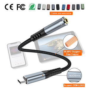 2024 nuevo producto <span class=keywords><strong>tipo</strong></span> <span class=keywords><strong>C</strong></span> <span class=keywords><strong>a</strong></span> 3,5mm <span class=keywords><strong>adaptador</strong></span> Digital hembra auriculares con cable Audio USB <span class=keywords><strong>C</strong></span> <span class=keywords><strong>a</strong></span> 3,5 TRS Jack Cable para <span class=keywords><strong>Samsung</strong></span> - Product Image 1