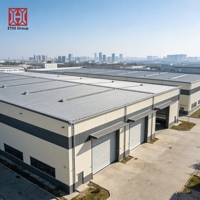 Estructura de Acero Prefabricada ZTSS, Almacén Logístico Prefabricado, Taller, Edificio Industrial y Comercial, Centro Comercial, Diseño Moderno