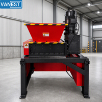 VANEST Schrottmetall-Schredder für MDF-Platten, Paletten, Holzscheite, Sägemehl, Tischlerabfälle und Bauholz-Recycling-System