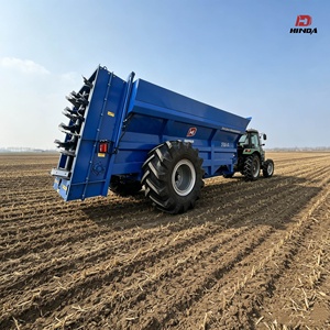 Esparcidores de Fertilizante Centrífugos de Doble Disco, Accionados por Toma de Fuerza, de Acero Inoxidable para Tractor Agrícola - Product Image 1