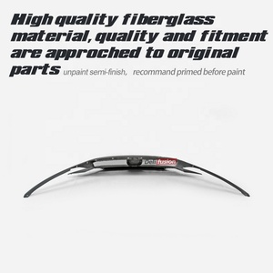 สำหรับ Honda Civic Type-R FK7 ปี '17-20 อัพเกรดเป็นกระจังหน้าไฟเบอร์กลาส FK8 - Product Image 6