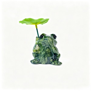Figuras Decorativas de Animales Talladas en Jade Verde Natural al por Mayor: Rana, Elefante, Hipopótamo, para Decoración <span class=keywords><strong>y</strong></span> Regalos - Product Image 6