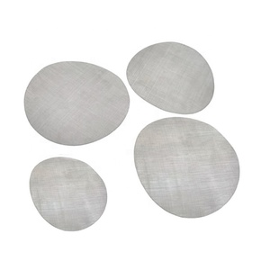 80mesh Alta temperatura Platino Rodio Paladio Malla Catalizador binario Gasas/malla 100mm Diámetro - Product Image 1