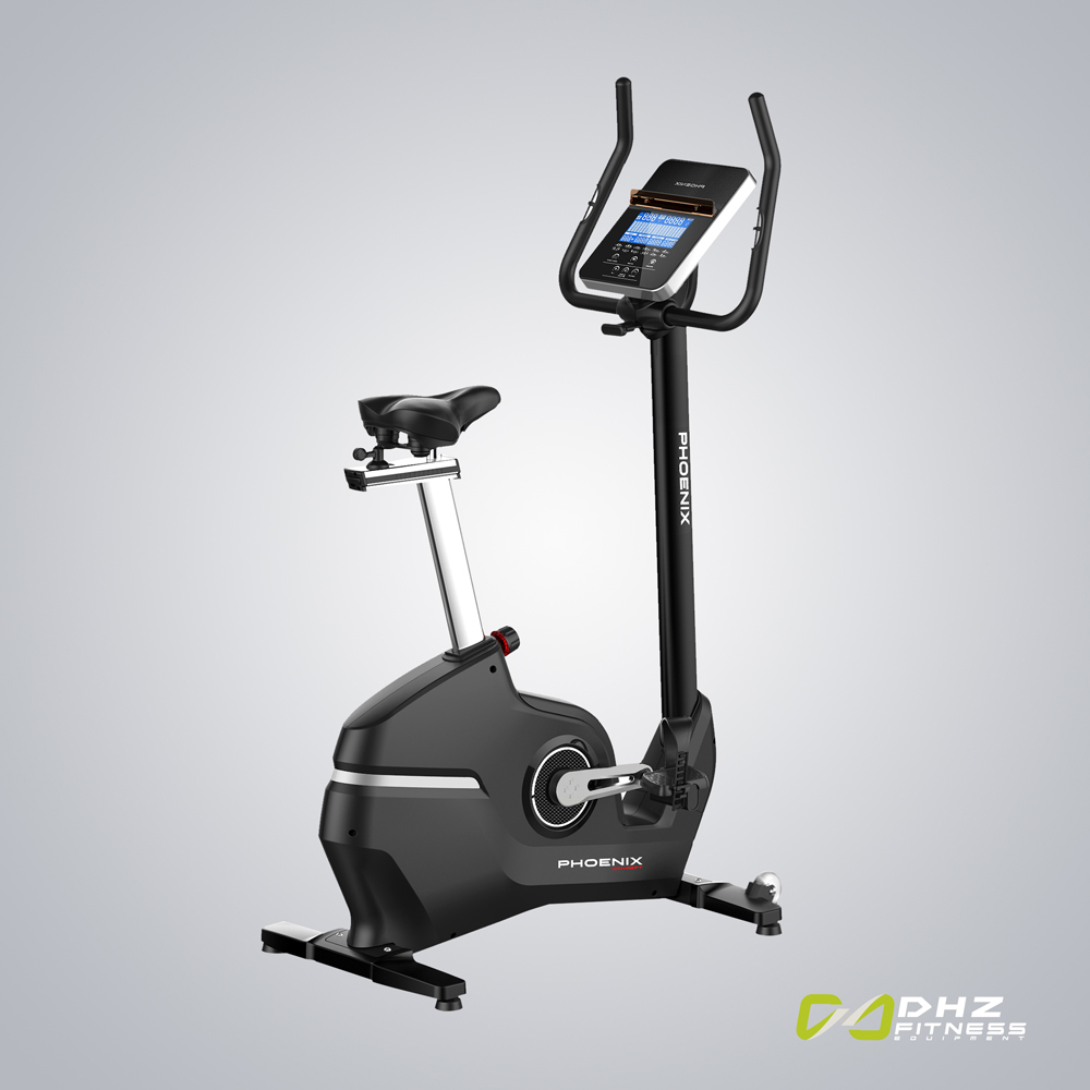 Three-Wheeled Exercise Bike Vital Fitness Programmable Rpm Horizontal Exercises Pro Sport Stowaway Staionary Laptop Office