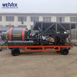 YHZM750 Planta de dosificación de hormigón móvil Mezclador de tambor Tipo de tambor Planta de mezcla móvil - Product Image 1