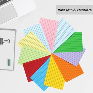 Bulk Wholesale Custom 3x5 Inch 120 Sheets/pack Index Cards Ruled Color <strong>Study</strong> Note Memo <strong>Pads</strong> for Learning School and Office - Product Image 6